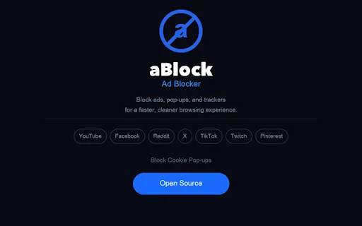 Download aBlock Terbaru – Pemblokir Iklan & Pelacak Gratis - Screenshot 4