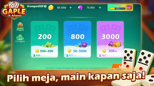 Download K Aliansi Gaple–Domino Online Terbaru – Main Game Kartu Seru - Screenshot 1