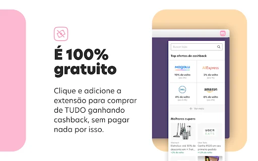 Download Méliuz: Cashback & Kupon Diskon Belanja Online Terbaru - Screenshot 3