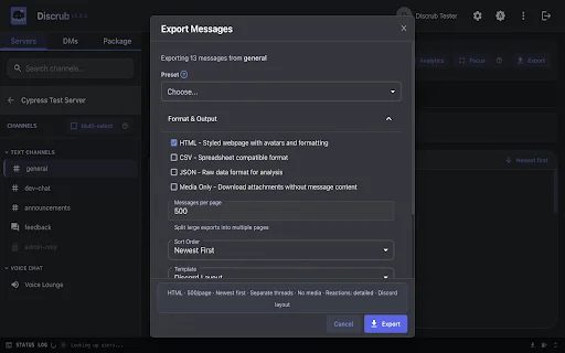 Download Discrub Terbaru – Kelola Pesan Discord Anda Gratis - Screenshot 2