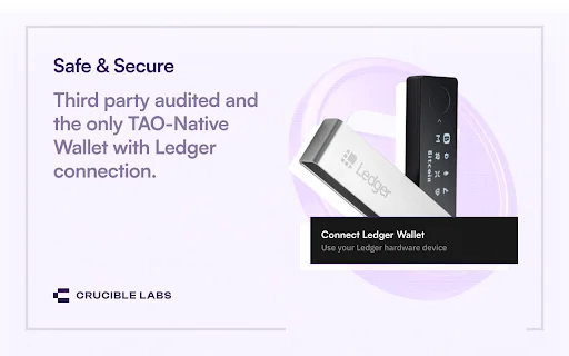 Download Crucible Wallet Terbaru – Kelola Staking TAO Lebih Cerdas - Screenshot 2