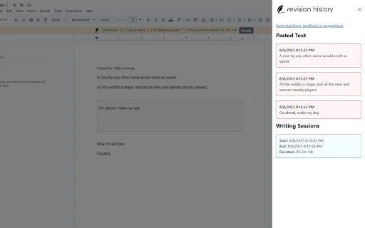 Download Revision History untuk Google Docs & Slides Gratis - Screenshot 2