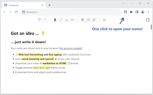 Download Notes – Quick Tab Notepad – Catatan Cepat & Praktis - Screenshot 1