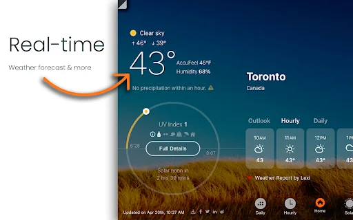 Download UV Weather Terbaru – Prakiraan Cuaca Akurat & Radar - Screenshot 1