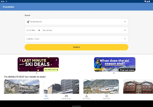 Unduh Esquiades.com – Paket Ski & Hotel Terbaik di Eropa - Screenshot 17