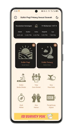 Download Dzikir Pagi Petang Sunnah Terbaru – Praktis & Mudah - Screenshot 2