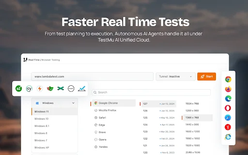 Download TestMu AI Chrome Extension – Uji Lintas Browser Terbaik - Screenshot 1