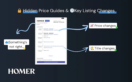 Unduh Homer Extension – Cek Harga Properti Australia Tersembunyi - Screenshot 2