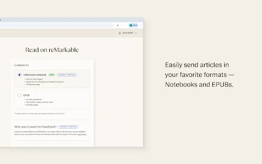 Download Read on reMarkable – Kirim Artikel Web ke Tablet Anda - Screenshot 2