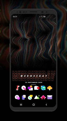 Download Bluric Icon Pack Terbaru – Tampilan Kaca Beku Estetik - Screenshot 1