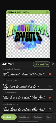 Download xCanvas 2 – AI Fonts Lettering Terbaru – Desain Gratis - Screenshot 8