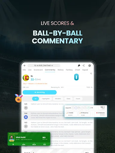 Download Cricket LineX Terbaru – Skor Live & Berita Kriket Cepat - Screenshot 10