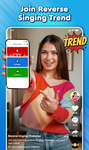 Download Reverse Play : Sing Challenge Terbaru – Rekam & Balik Suara - Screenshot 14