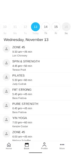 Download Big Sky Fitness Terbaru – Jadwalkan Kelas Anda Mudah - Screenshot 2