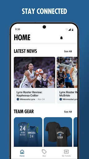 Download Aplikasi Minnesota Lynx Terbaru – Berita & Tiket Resmi - Screenshot 4