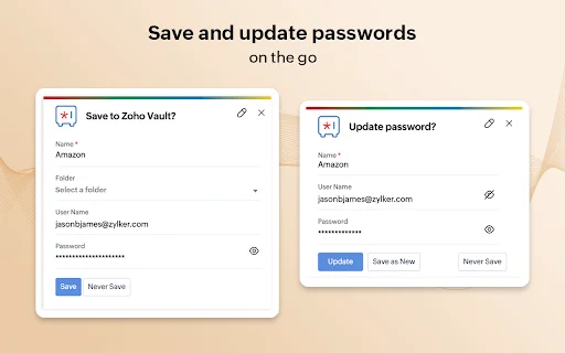 Download Zoho Vault Terbaru – Pengelola Kata Sandi Gratis & Aman - Screenshot 5