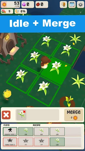 Download Bloom & Cinder: Merge Garden Terbaru – Game Santai Offline - Screenshot 6