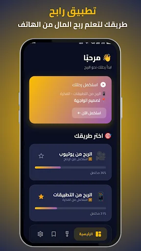 Download Rabeh: Cara Cepat Belajar Menghasilkan Uang dari HP - Screenshot 1