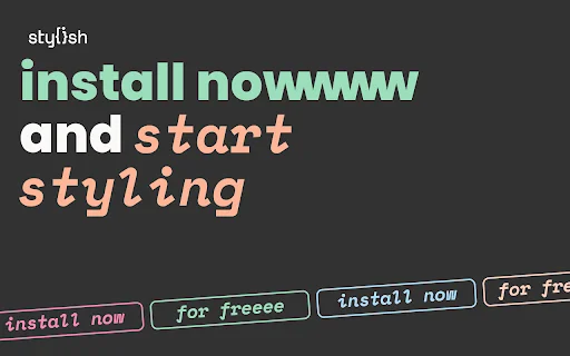 Download Stylish Terbaru – Ubah Tampilan Situs Web Favorit Gratis - Screenshot 5