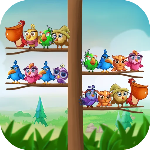 Download Bird Sort: Color Puzzle Master Terbaru – Game Asah Otak