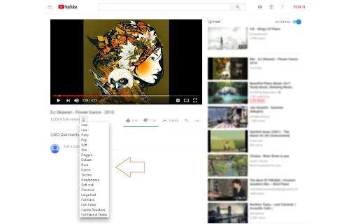 Download Equalizer for YouTube™ Terbaru – Pengatur Audio Gratis - Screenshot 1