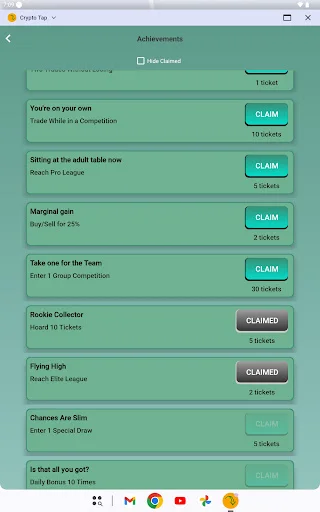 Download Crypto Tap Terbaru – Simulasi Trading Bitcoin Seru - Screenshot 11