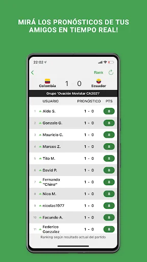 Download Penca Ovación Terbaru – Prediksi Bola Seru Bersama Teman - Screenshot 5