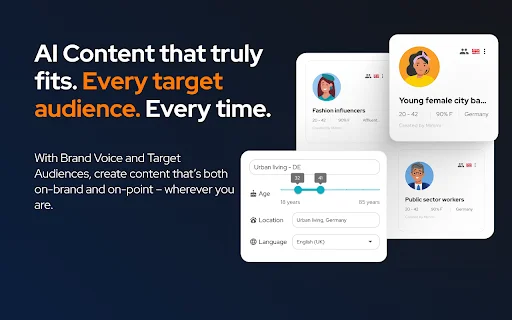 Download neuroflash AI: Asisten Penulis & Riset Audiens Terbaik - Screenshot 3
