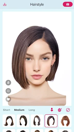 Hairstyle Try On – Ubah Gaya Rambut AI Terbaru Unduh Gratis - Screenshot 20