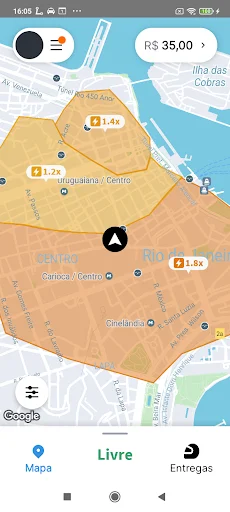 Download Canguru Conecte – Entregador Terbaru – Aplikasi Ojek Aman - Screenshot 1