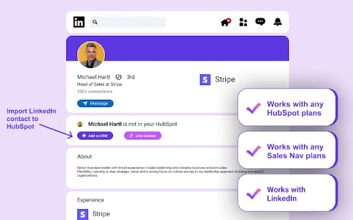 Hublead: Integrasi HubSpot & LinkedIn Terbaik – Unduh Gratis - Screenshot 2