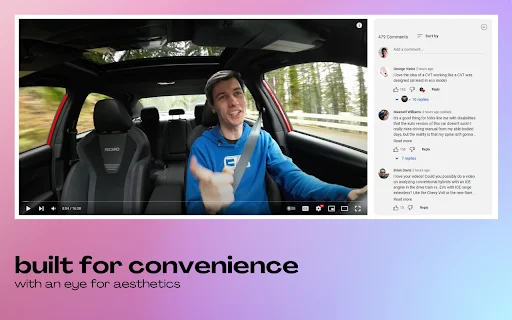 Download Sidesy YouTube Sidebar Terbaru – Baca Komentar Mudah - Screenshot 1