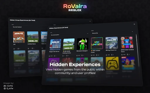 Download RoValra Terbaru – Ekstensi Roblox Gratis Terbaik - Screenshot 4