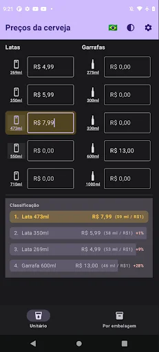 Download Calculadora de Cerveja Terbaru – Cek Harga Bir Termurah - Screenshot 1