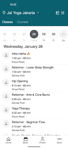 Download Jal Yoga Terbaru – Jadwalkan Kelas Yoga Anda Mudah - Screenshot 2