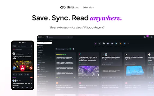 Download daily.dev Terbaru – Feed Berita Developer Terlengkap - Screenshot 5
