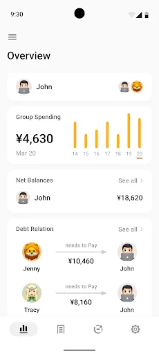 Download Bill Bear Terbaru – Aplikasi Berbagi Pengeluaran Gratis - Screenshot 17