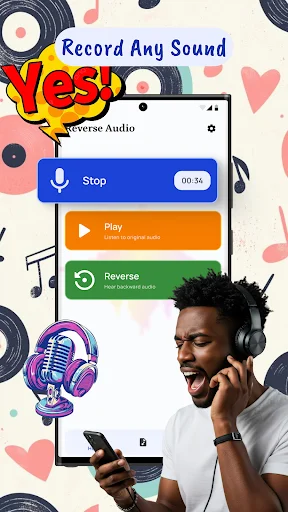 Download Reverse Audio: Reverse Singing Terbaru – Ubah Suara Gratis - Screenshot 2