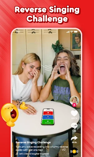 Download Reverse Play : Sing Challenge Terbaru – Rekam & Balik Suara - Screenshot 1