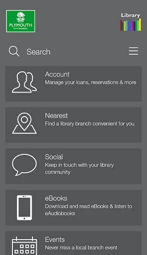 Download Plymouth Libraries Terbaru – Akses Buku Gratis Android - Screenshot 1