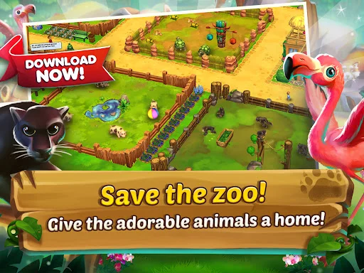 Download Zoo 2: Animal Park Terbaru – Game Simulasi Kebun Binatang - Screenshot 11