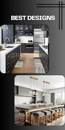 Download Kitchen Design & Cabinet Ideas Terbaru – Inspirasi Dapur - Screenshot 15
