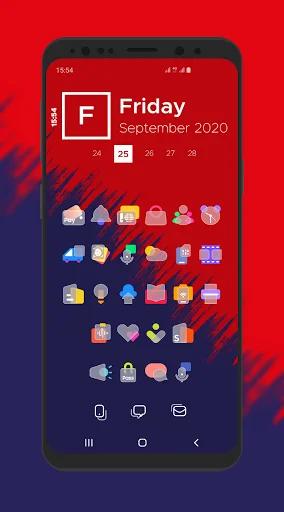 Download Bluric Icon Pack Terbaru – Tampilan Kaca Beku Estetik - Screenshot 4