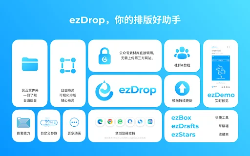 Unduh ezDrop Terbaru – Alat Tata Letak SVG WeChat Gratis - Screenshot 1