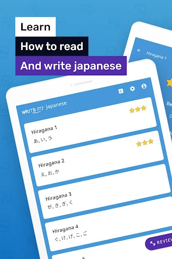 Download Write It! Japanese Terbaru – Belajar Hiragana & Katakana - Screenshot 11