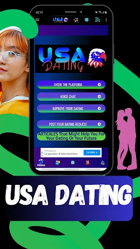 Download USA Dating Terbaru – Cari Jodoh Internasional Gratis - Screenshot 1