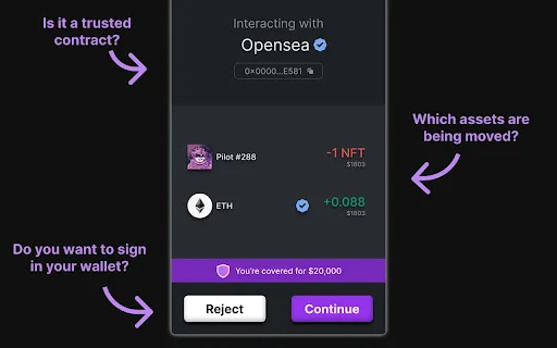 Pocket Universe: Amankan Aset Kripto Anda dari Penipuan Web3 - Screenshot 2