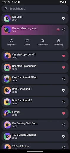 Download Car Sounds Terbaru – Koleksi Suara Mobil Gratis - Screenshot 1