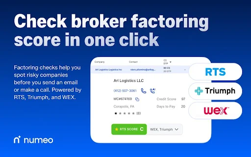 Download Numeo Spot Terbaru – Ekstensi AI Dispatcher DAT - Screenshot 4