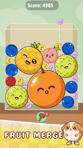 Download Fruit Drop Satisfy-Juicy Merge Terbaru – Game Puzzle Seru - Screenshot 2